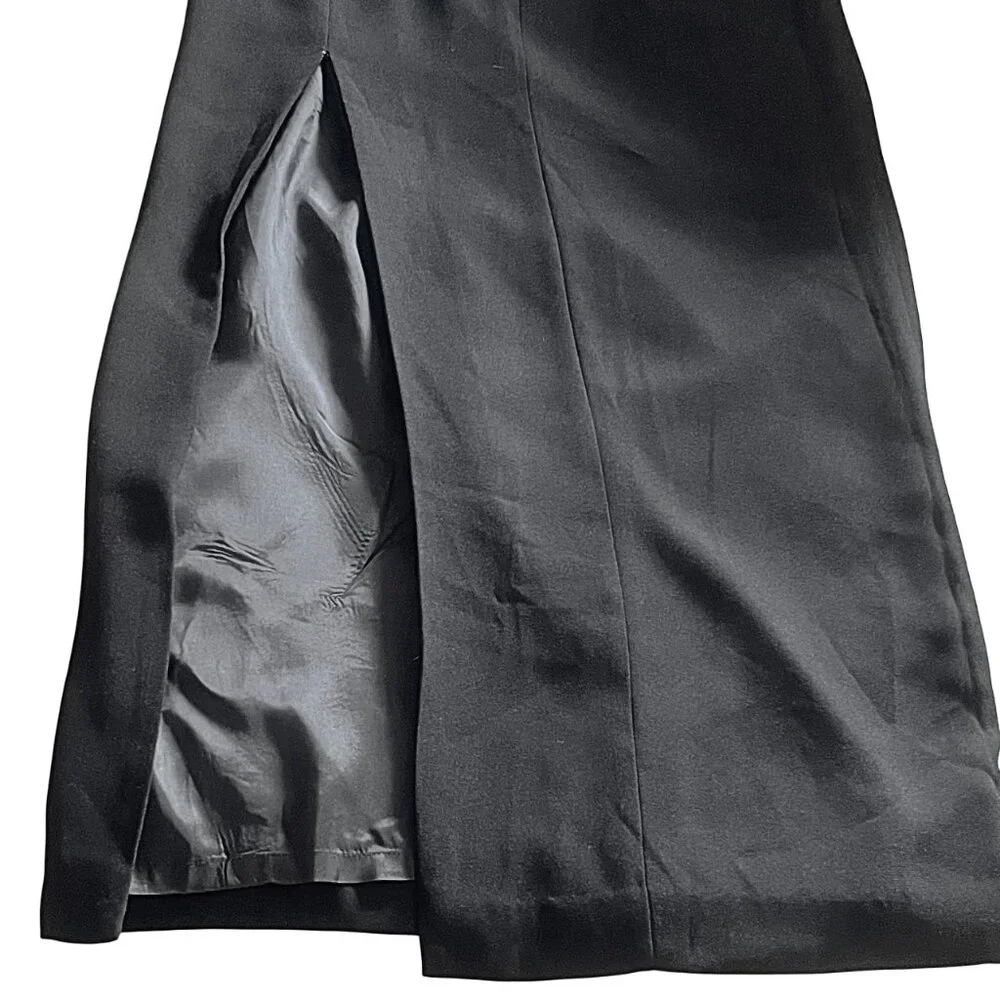 Adrianna Papell Women's Slitted Column Full-Length Elegance Evening Maxi Skirt 8 - Picture 9 of 10